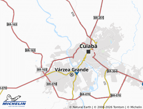 MICHELIN Santa Isabel map - ViaMichelin