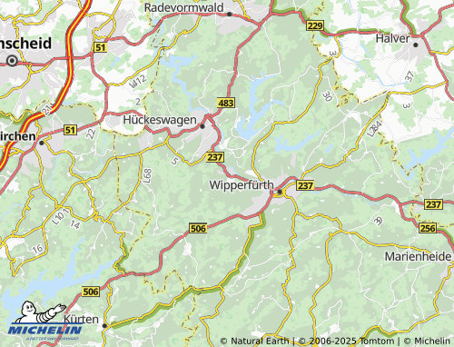 Mapa MICHELIN Hämmern - ViaMichelin