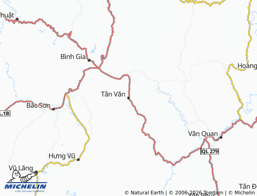 Kaart MICHELIN Tân Văn - ViaMichelin
