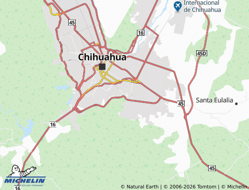 Mappa MICHELIN Valle Escondido - ViaMichelin