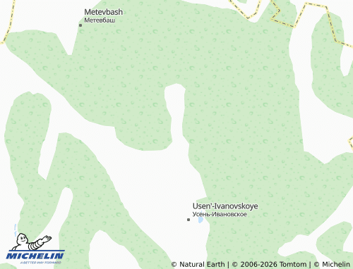 MICHELIN-Landkarte Sosnovyy Bor - ViaMichelin