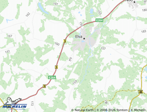 Mapa MICHELIN Kalme - ViaMichelin