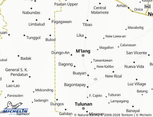 Mappa MICHELIN Poblacion B - ViaMichelin
