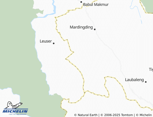 MICHELIN Lau Garut map - ViaMichelin