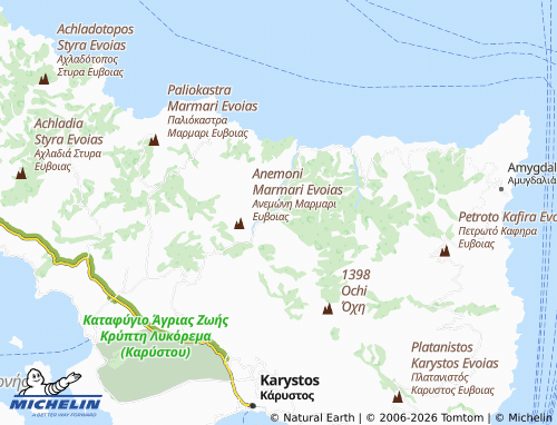 MICHELIN Agios Dimitrios map - ViaMichelin