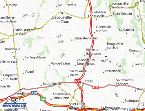 Mapa MICHELIN Bosc-Renoult - ViaMichelin