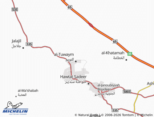 MICHELIN-Landkarte al-Murouj - ViaMichelin