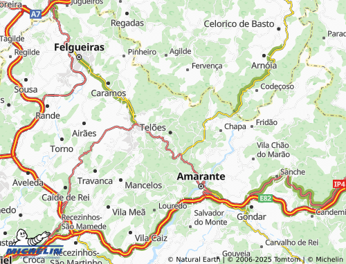 Mapa MICHELIN Hera - ViaMichelin