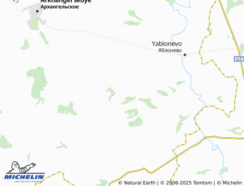 MICHELIN Ostrikovo map - ViaMichelin