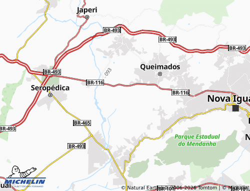 MICHELIN Coqueiros map - ViaMichelin