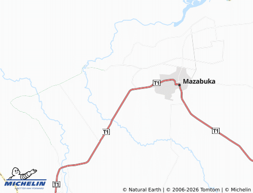 Mapa MICHELIN Mwinda - ViaMichelin