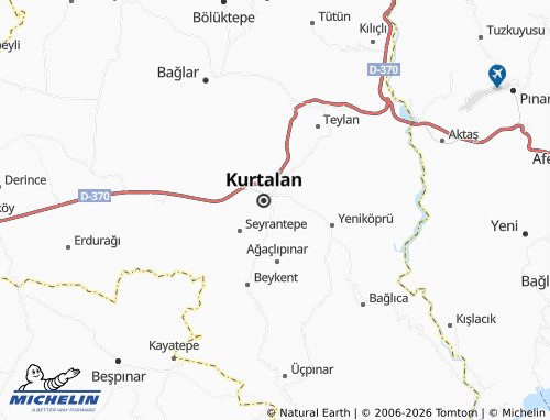 Mappa MICHELIN Garzan - ViaMichelin