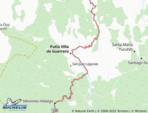 MICHELIN Linda Vista map - ViaMichelin