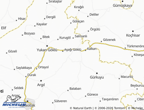 MICHELIN Kantarma map - ViaMichelin