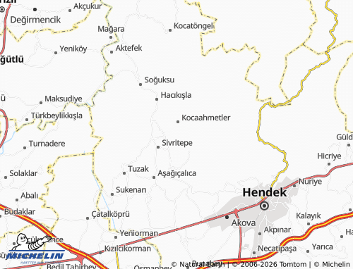 MICHELIN Kurtköy map - ViaMichelin