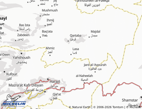 MICHELIN Lassa map - ViaMichelin