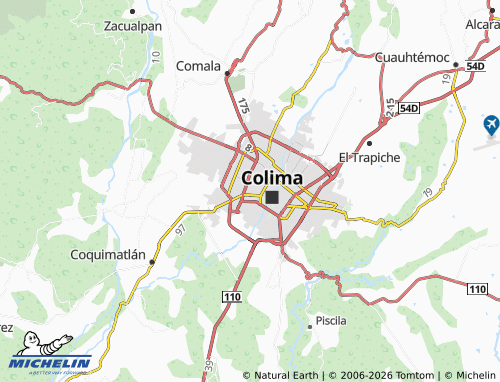 MICHELIN Santa Teresa map - ViaMichelin