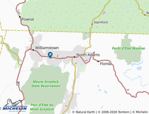 Mappa MICHELIN North Adams - ViaMichelin