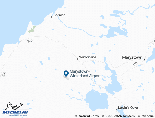 Mappa MICHELIN Winterland - ViaMichelin