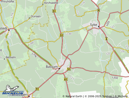 MICHELIN-Landkarte Döhren - ViaMichelin