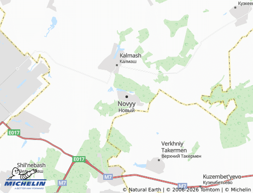 MICHELIN-Landkarte Novyy - ViaMichelin