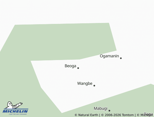 Mapa MICHELIN Ogamki - ViaMichelin