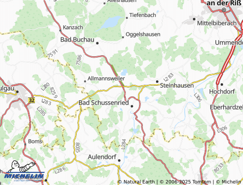 MICHELIN-Landkarte Am Schorren - ViaMichelin