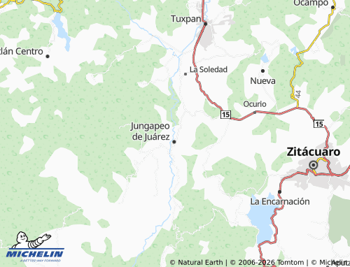 Mapa MICHELIN Los Naranjos - ViaMichelin