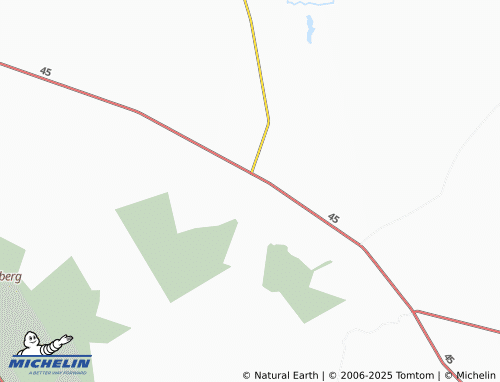 MICHELIN Oudekraalfontein map - ViaMichelin