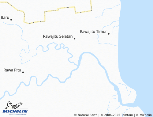 MICHELIN Gedung Meneng Baru map - ViaMichelin
