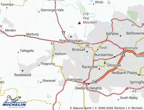 Mapa MICHELIN Karrabin - ViaMichelin