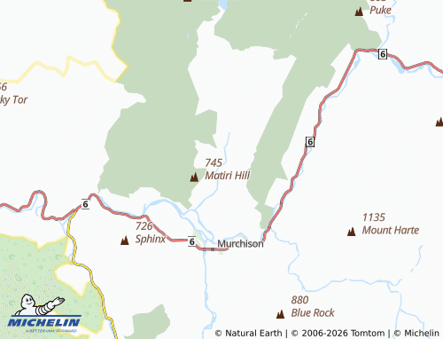 Mapa MICHELIN Matiri - ViaMichelin
