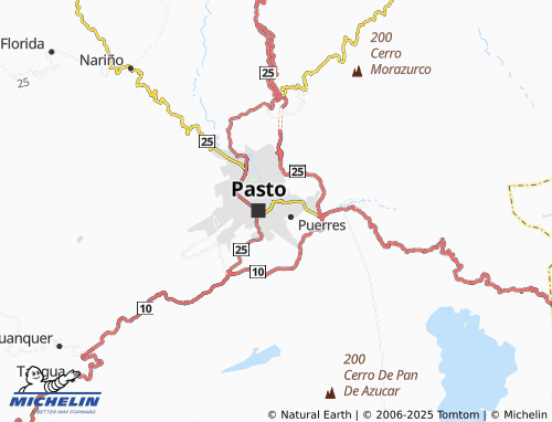 MICHELIN Los Eliseos map - ViaMichelin