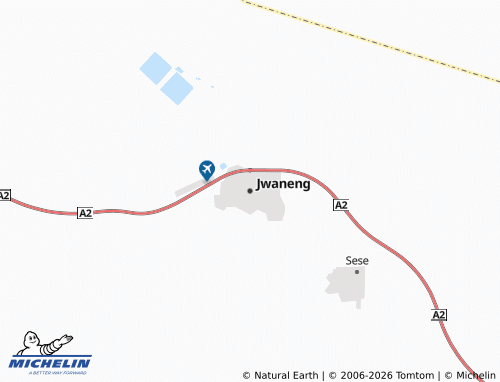 Mapa MICHELIN Jwaneng - ViaMichelin