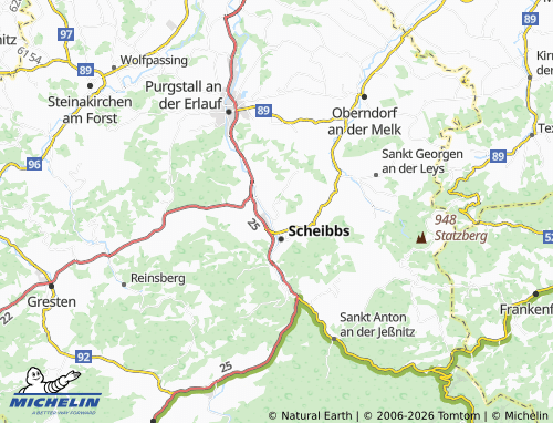 Mappa MICHELIN Heuberg - ViaMichelin