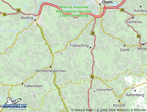 MICHELIN Neuhaus map - ViaMichelin