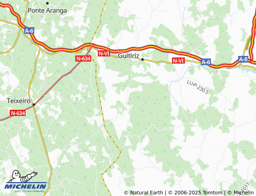 MICHELIN Mariz (Santa Eulalia) map - ViaMichelin