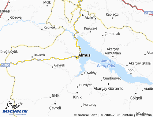 MICHELIN Kurtuluş map - ViaMichelin