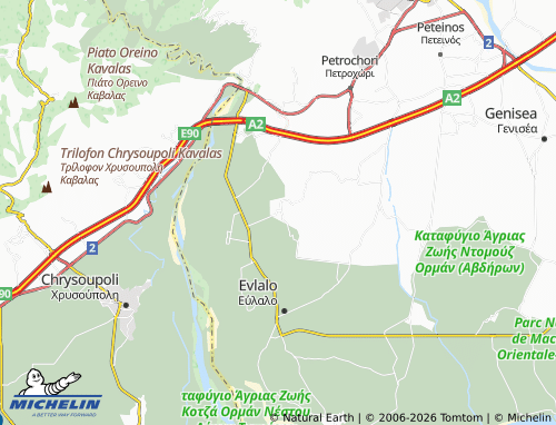 Carte MICHELIN Olvio - ViaMichelin