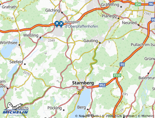 MICHELIN Hausen map - ViaMichelin