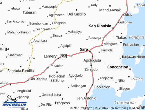 MICHELIN Apelo map - ViaMichelin