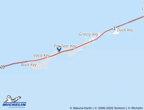 Mapa MICHELIN Key Colony Beach - ViaMichelin