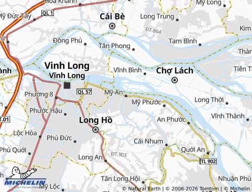 MICHELIN Mỹ An map - ViaMichelin