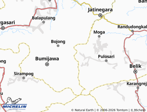 Carte MICHELIN Suniarsih - ViaMichelin