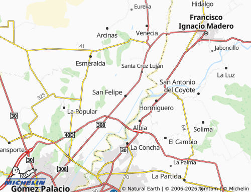 Mappa MICHELIN San Felipe - ViaMichelin
