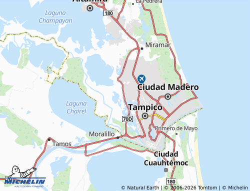 Mapa MICHELIN Diamante - ViaMichelin