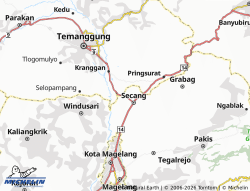 Mapa MICHELIN Ngabean - ViaMichelin