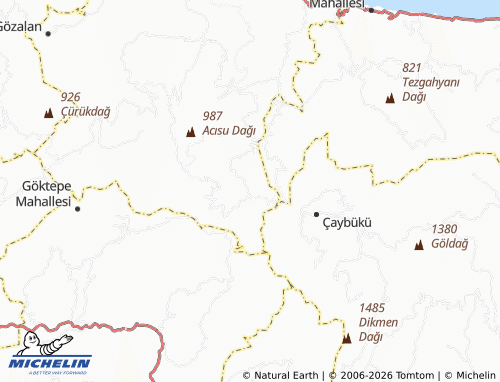 Mappa MICHELIN Baldıran - ViaMichelin