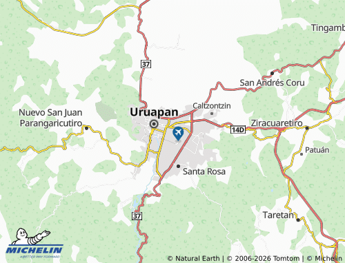 Mapa MICHELIN Popular - ViaMichelin