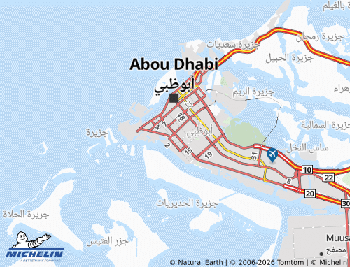 MICHELIN Al Mushrif 56 map - ViaMichelin